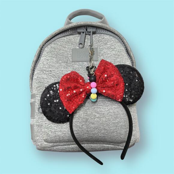 Fantasy Skies Minnie Ears Holder | Disney-Inspired Handmade Beaded Ears Hanger - Picture 3 of 4